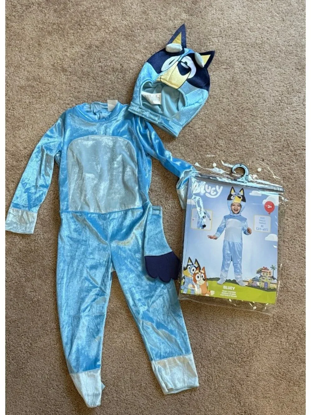 3T- 4T bluey Halloween costume